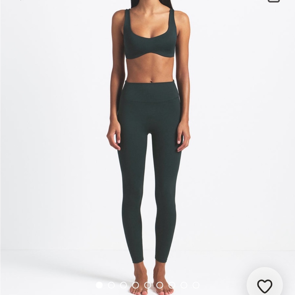 NikeSKIMS Matte 29in Teal Leggings XS